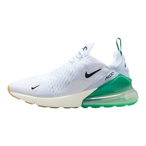 Nike Air Max 270 White Summit White Stadium Green Black (Women's)